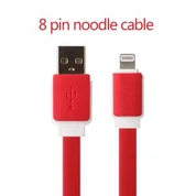 Ábhar TPE Cábla Sonraí 8pin do Tháirgí iPhone