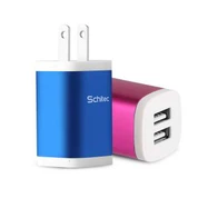 Charger Balla USB Dual 5V 2.1A Inaistrithe