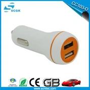 3.4A Charger Gluaisteán Cruth Bowling Port USB Dual