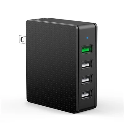 Charger Balla USB 5v 3.1a 4 Port le breiseán SAM