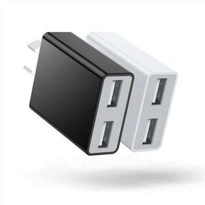 Muirear Balla Dual USB Ardchaighdeáin 2a Deimhnithe Ce Fcc Rohs