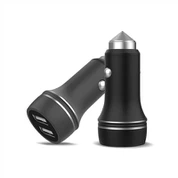 Charger Battery Car USB Dual Port Inaistrithe